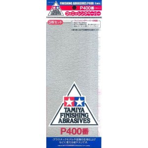 TAMIYA 87054 - Finishing Abrasive P400 (3 pcs)