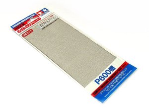 TAMIYA 87055 - Finishing Abrasive P600 (3 pcs)