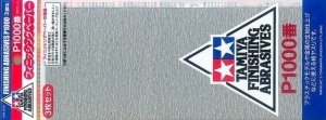 TAMIYA 87057 - Finishing Abrasive P1000 (3 pcs)