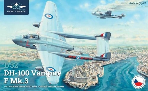 Go to product Infinity Models 3203 - 1:32 DH-100 Vampire F Mk.3