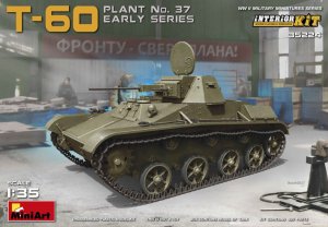 MINIART 35224 - 1:35 T-60 Plant No.37 Early Series w/ interior kit