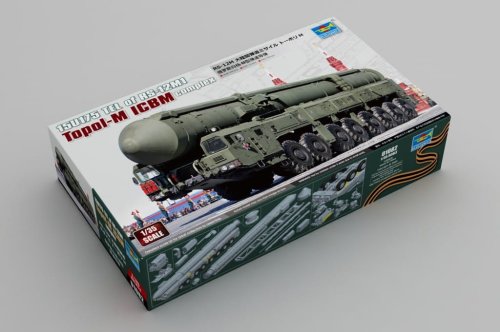 Go to product Trumpeter 01082 - 1:35 15U175 TEL of RS-12M1 Topol-M ICBM complex