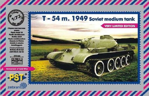 Go to product Zebrano 72068 - 1:72 T-54 m.1949 Soviet medium tank