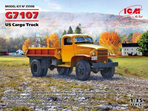 Go to product ICM 35598 - 1:35 G7107 US Cargo Truck