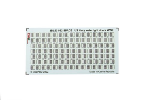 Go to product Eduard 3DL53012 - 1:350 US Navy watertight doors WWII Space 3D Decals