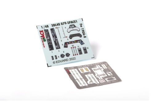 Go to product Eduard 3DL48079 - 1:48 Fw 190A-8 Space 3D Decals + PE