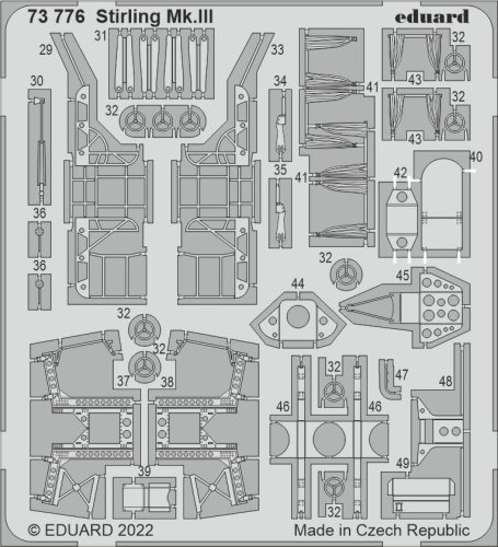Go to product Eduard 73776 - 1:72 Stirling Mk.III