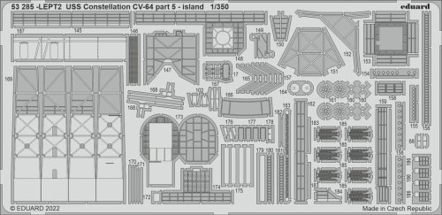 Go to product Eduard 53285 - 1:350 USS Constellation CV-64 part 5 - island