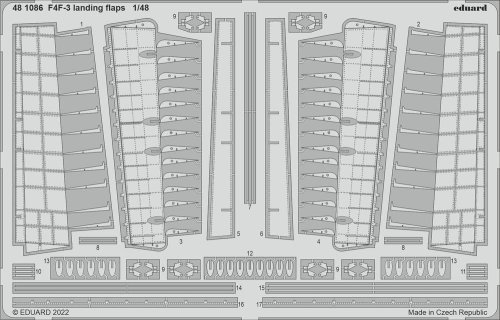 Go to product Eduard 481086 - 1:48 F4F-3 landing flaps