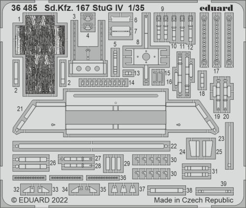 Go to product Eduard 36485 - 1:35 Sd.Kfz. 167 StuG IV