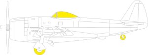 Eduard EX882 - 1:48 P-47D Bubbletop TFace