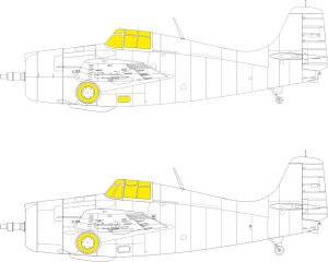 Eduard EX878 - 1:48 F4F-3 TFace