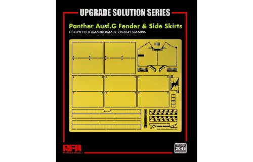 Go to product Rye Field Model 2045 - 1:35 Panther Ausf.G Fender & Side Skirt - Upgrade Solution