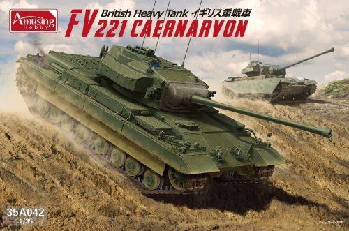 Go to product Amusing Hobby 35A042 - 1:35 FV221 Caernarvon British Heavy Tank