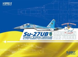 Great Wall Hobby S4817 - 1:48 Su-27UBM Flanker-C in Digital Camouflage Ukrainian Air Force