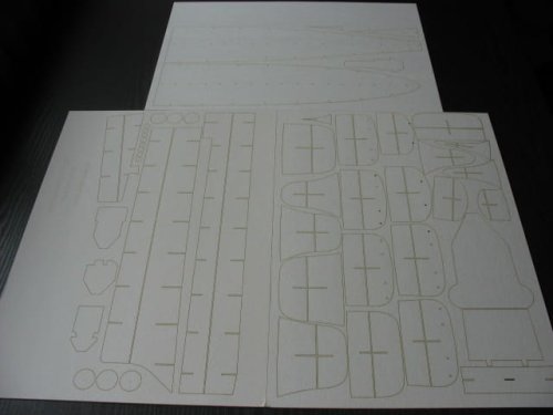 Go to product Modelik 0622W - 1:200 USS Indianopolis - set of laser cut frames