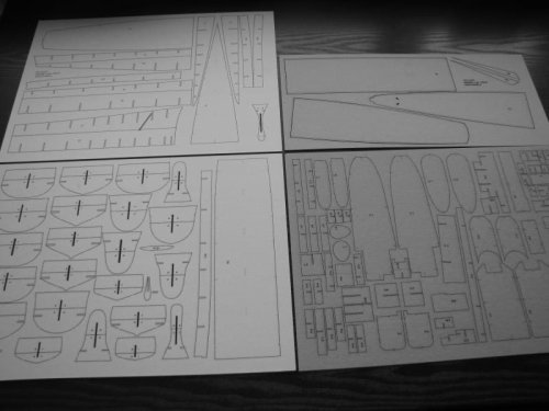 Go to product Modelik 0522W - 1:200 USS Oakland - set of laser cut frames