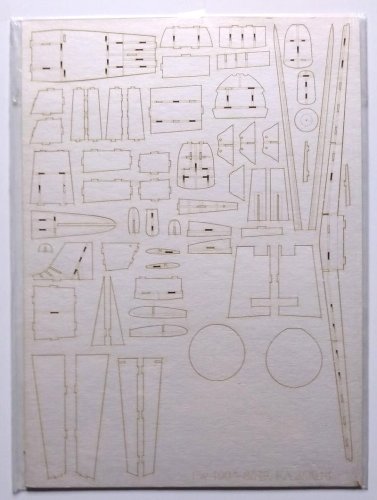 Go to product HALIŃSKI L074W - 1:33 Focke-Wulf Fw 190A-8/R8 Sturmbock - set of laser cut frames