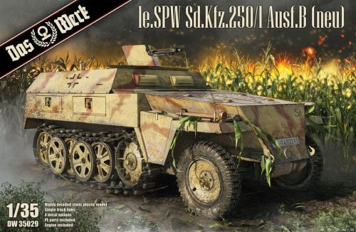 Go to product Das Werk DW35029 - 1:35 le.SPW Sd.Kfz.250/1 Ausf.B (neu)