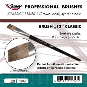 Mirage 100053 - Classic Paintbrush Series 1 size 12