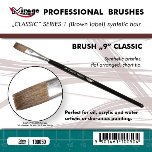 Go to product Mirage 100050 - Classic Paintbrush Series 1 size 9