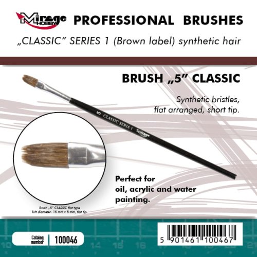 Go to product Mirage 100046 - Classic Paintbrush Series 1 size 5