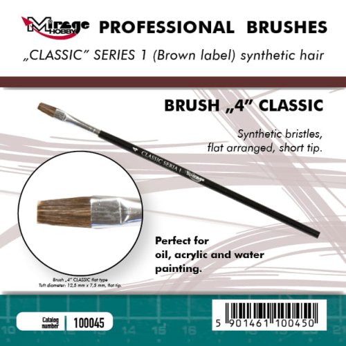 Go to product Mirage 100045 - Classic Paintbrush Series 1 size 4