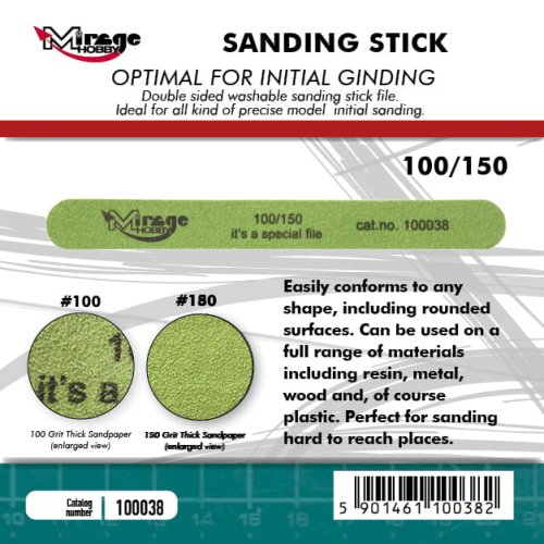 Go to product Mirage 100038 - Sanding stick 100/150