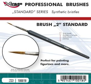 Mirage 100018 - Standard Paintbrush size 2