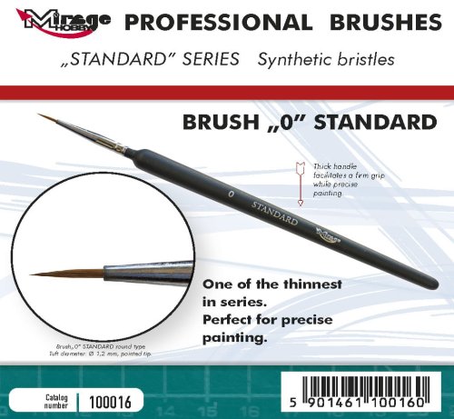 Go to product Mirage 100016 - Standard Paintbrush size 0