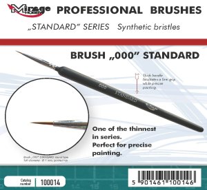 Mirage 100014 - Standard Paintbrush size 000