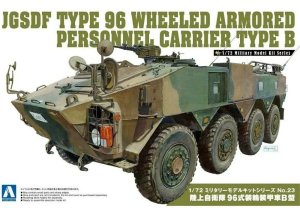 Aoshima 05784 - 1:72 JGSDF Type 96 Wheeled Armored Personnel Carrier B