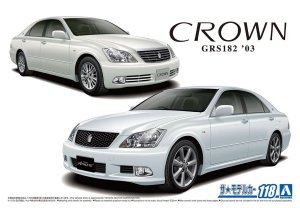 Aoshima 05793 - 1:24 Toyota GRS182 Crown RoyalSaloon G/Athlete G 03