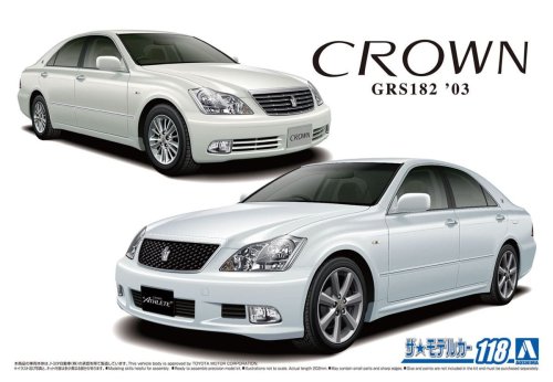 Go to product Aoshima 05793 - 1:24 Toyota GRS182 Crown RoyalSaloon G/Athlete G 03