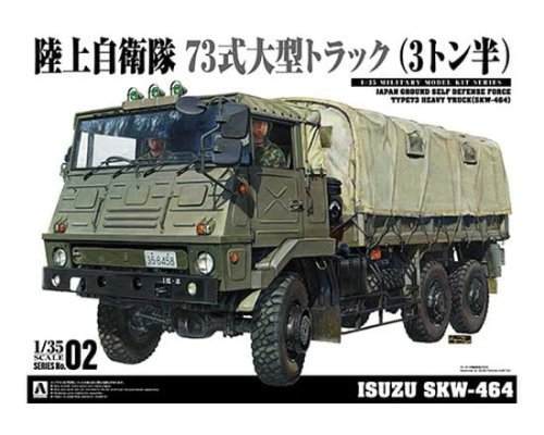 Go to product Aoshima 05894 - 1:35 JGSDF 3 1/2t Truck Isuzu SKW-464