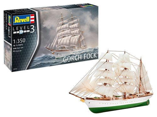 Go to product Revell 05432 - 1:350 Gorch Fock
