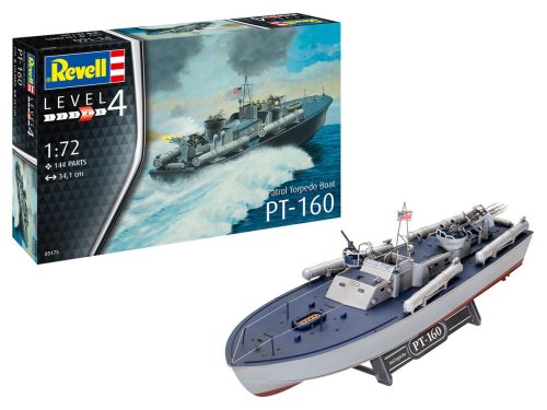 Go to product Revell 05175 - 1:72 Patrol Torpedo Boat PT-160