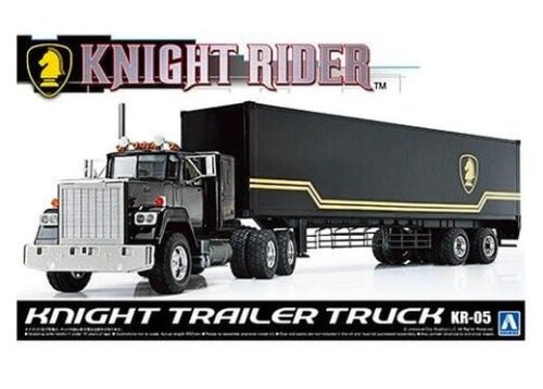 Go to product Aoshima 06379 - 1:28 Knight Rider Knight Trailer Truck