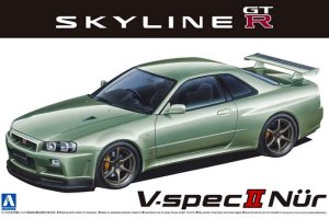 Aoshima 06275 - 1:24 Nissan BNR34 Skyline GT-R V-Spec II Nur. '02