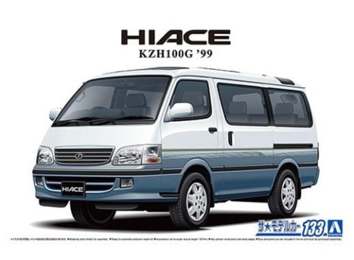 Go to product Aoshima 06274 - 1:24 Toyota KZH100G Hiace Super Custom G '99