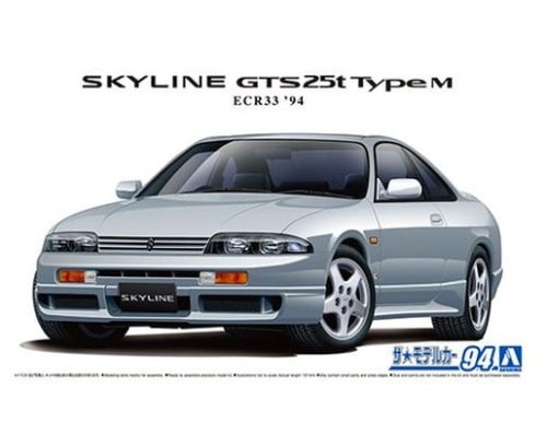 Go to product Aoshima 06212 - 1:24 Nissan ECR33 Skyline GTS25t TypeM '94