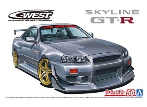 Go to product Aoshima 06149 - 1:24 C-West BNR34 Skyline GT-R '02 Nissan