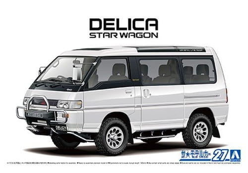 Go to product Aoshima 06139 - 1:24 Mitsubishi P35W Delica Star Wagon '91