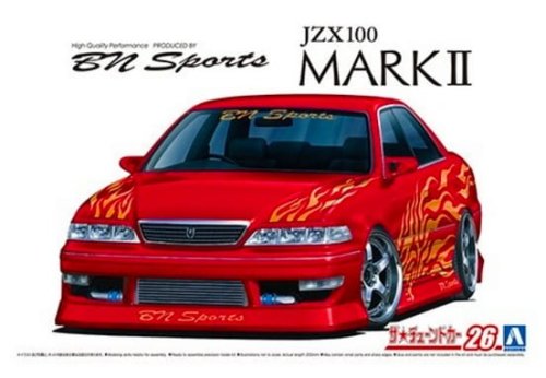 Go to product Aoshima 06132 - 1:24 BN Sports JZX100 Mark II '98 Toyota