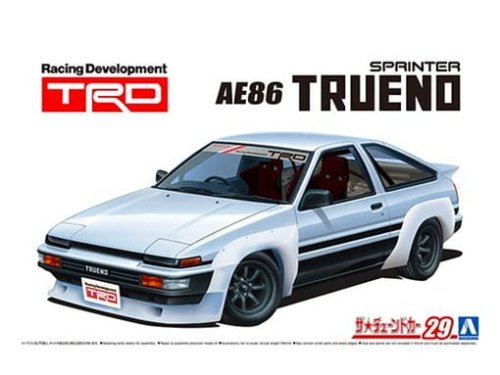 Go to product Aoshima 05896 - 1:24 TRD AE86 Trueno N2 '85 Toyota