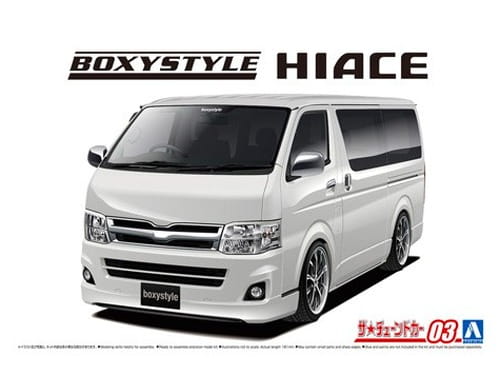 Go to product Aoshima 05895 - 1:24 Boxystyle TRH200V Hiace Super GL 10 Toyota
