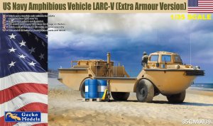 Gecko Models 35GM0039 - 1:35 US Navy Amphibious Vehicle LARC-V Extra Armour Version