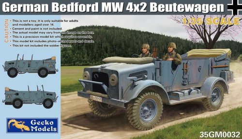 Go to product Gecko Models 35GM0032 - 1:35 German Bedford MW 4x2 Beutewagen