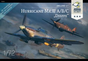 Arma Hobby 70054 - 1:72 Hawker Hurricane Mk.II A/B/C Dieppe - Deluxe Set