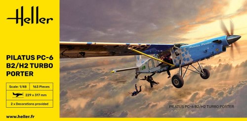 Go to product Heller 30410 - 1:48 Pilatus PC-6 B2/H2 Turbo Porter